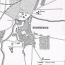 Zabudowa - plan miasta w 1883 roku